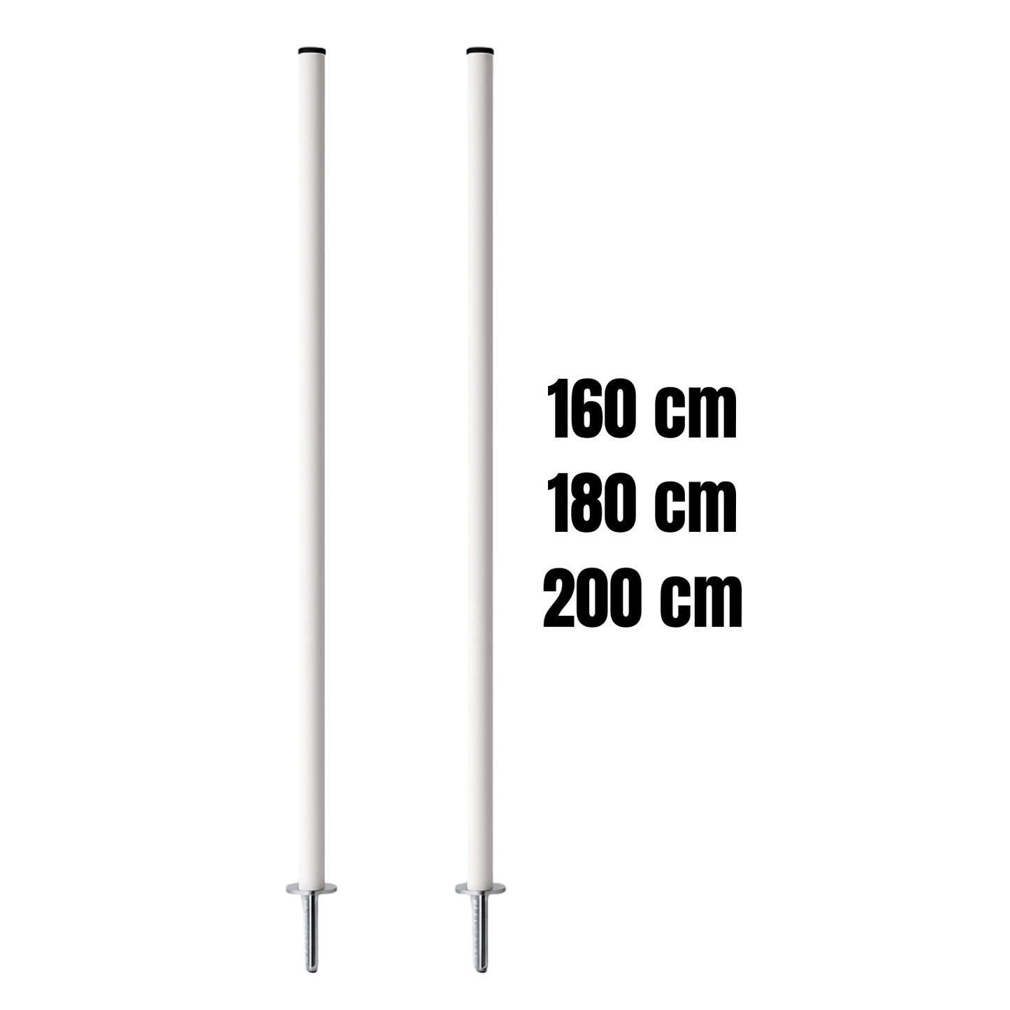 Kit de 2 poteaux de fixation